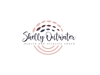 Shelly Outwater Health  and Vitality Coach logo design by Suvendu