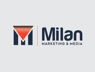 Milan Marketing & Media logo design by AisRafa