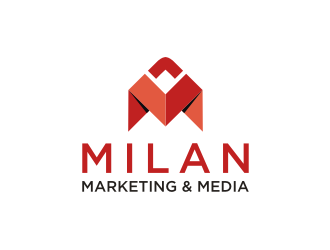 Milan Marketing & Media logo design by RatuCempaka