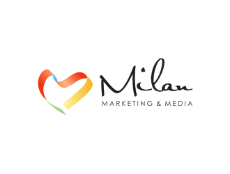 Milan Marketing & Media logo design by RatuCempaka
