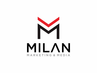 Milan Marketing & Media logo design by hidro