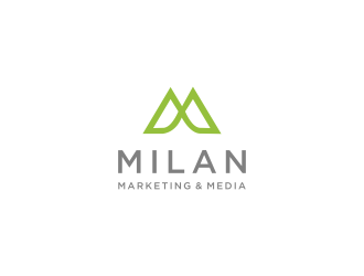 Milan Marketing & Media logo design by kaylee