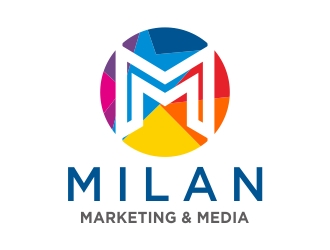 Milan Marketing & Media logo design by cikiyunn