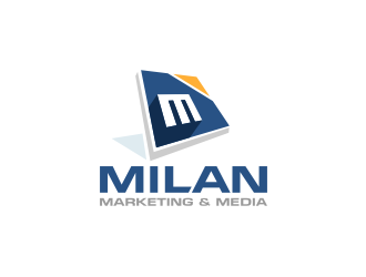 Milan Marketing & Media logo design by mungki