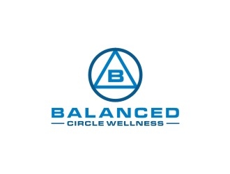 balanced circle wellness logo design by bricton