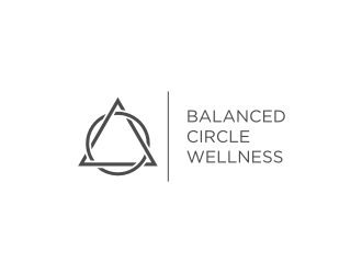 balanced circle wellness logo design by R-art