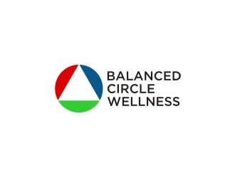balanced circle wellness logo design by Nurmalia