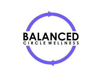 balanced circle wellness logo design by BlessedArt