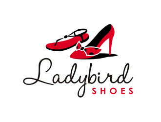 Ladybird Shoes logo design by haze