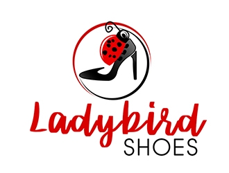 Ladybird Shoes logo design by DesignTeam