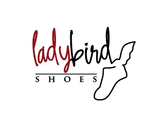Ladybird Shoes logo design by onep