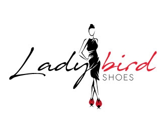 Ladybird Shoes logo design by REDCROW