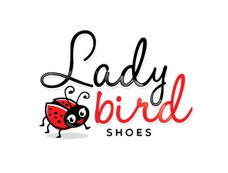 Ladybird Shoes logo design by REDCROW