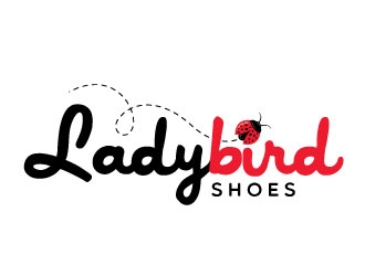 Ladybird Shoes logo design by REDCROW