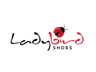 Ladybird Shoes logo design by REDCROW
