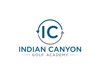 Indian Canyon Golf Academy  logo design by dewipadi
