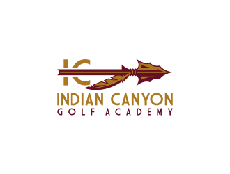 Indian Canyon Golf Academy  logo design by Kruger