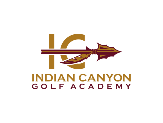 Indian Canyon Golf Academy  logo design by Kruger