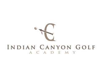 Indian Canyon Golf Academy  logo design by onep