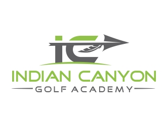 Indian Canyon Golf Academy  logo design by ruki