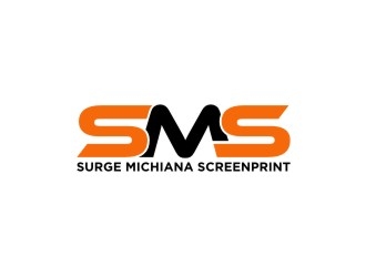Surge Michiana Screenprint logo design by agil