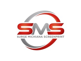 Surge Michiana Screenprint logo design by agil