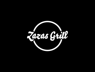 Zazas Grill logo design by hopee