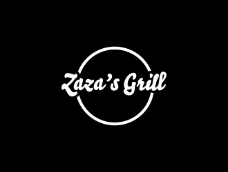 Zazas Grill logo design by hopee