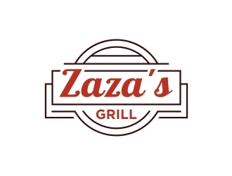 Zazas Grill logo design by GemahRipah