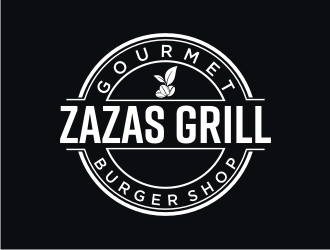 Zazas Grill logo design by Adundas