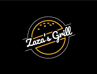 Zazas Grill logo design by MastersDesigns