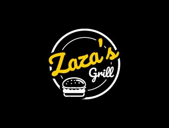 Zazas Grill logo design by MastersDesigns