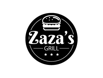 Zazas Grill logo design by MastersDesigns