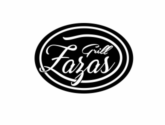 Zazas Grill logo design by up2date