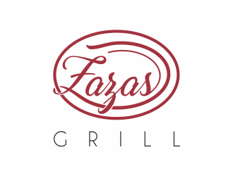 Zazas Grill logo design by up2date