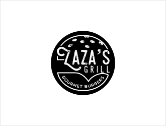 Zazas Grill logo design by gusdwi77
