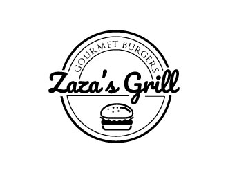 Zazas Grill logo design by MastersDesigns