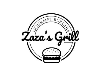 Zazas Grill logo design by MastersDesigns
