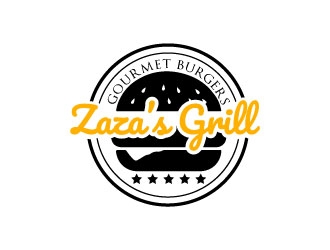 Zazas Grill logo design by MastersDesigns