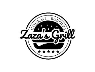 Zazas Grill logo design by MastersDesigns