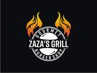 Zazas Grill logo design by Adundas