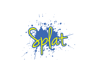 Splat logo design by BlessedArt