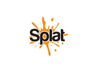 Splat logo design by R-art