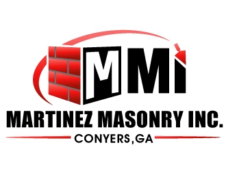 Martinez Masonry Inc. logo design by PMG