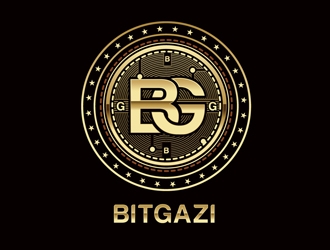 BitGazi logo design by DreamLogoDesign