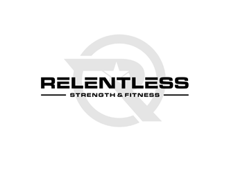 RELENTLESS    Strength & Fitness logo design by ndaru
