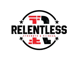 RELENTLESS    Strength & Fitness logo design by REDCROW