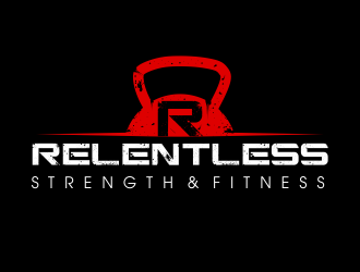 RELENTLESS    Strength & Fitness logo design by JessicaLopes