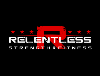 RELENTLESS    Strength & Fitness logo design by JessicaLopes