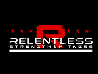 RELENTLESS    Strength & Fitness logo design by JessicaLopes